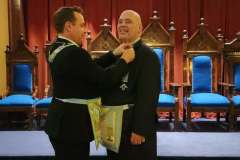 North Bay Nipissing Lodge No. 420: Presentation of 25-Year's a Mason Pin and Certificate to W. Bro. Kevin Hewitt (Feb 9, 2026)