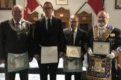 Powassan Lodge No. 443: Initiation of Bro. Colin Hetesi (April 16, 2026)