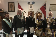 Powassan Lodge No. 443:  York Rite degree team