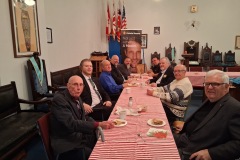 Sturgeon Falls Christmas Dinner and Cornerstone certificate presentation.