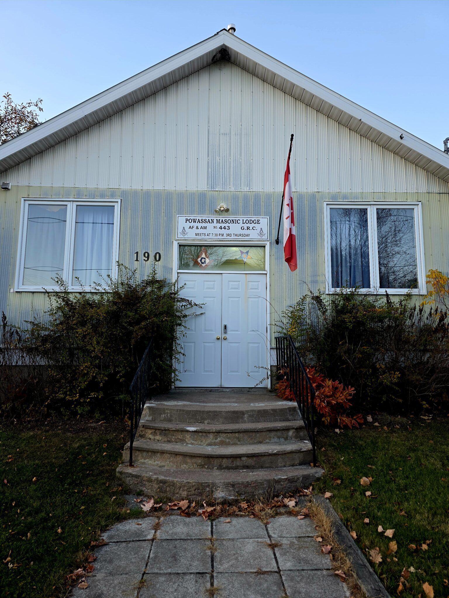 Powassan Lodge No. 443 building exterior