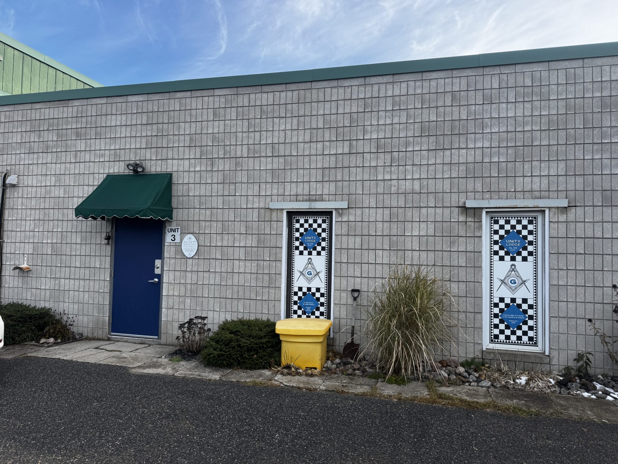 Unity Lodge No. 376 building exterior